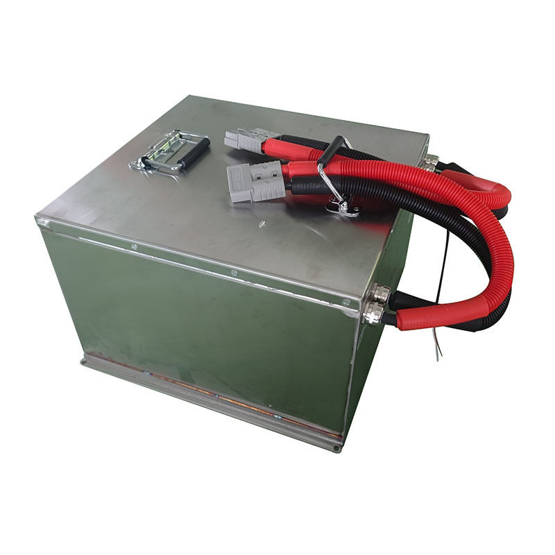 Short Recharge Time 48V Lithium Ion Forklift Battery for Varies Applications and 12kg Lightweight