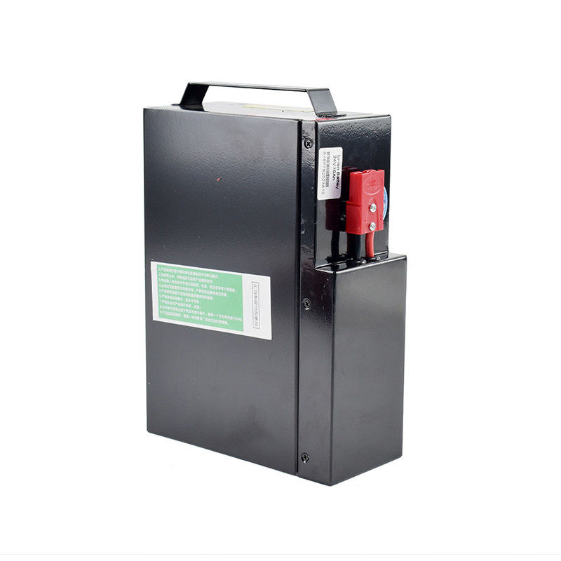 Black Forklift Lithium Battery 24V Voltage Advanced Technology For Optimal Performance