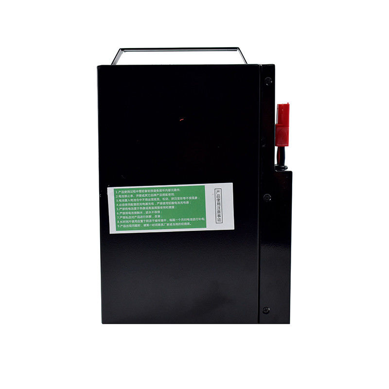 Black Forklift Lithium Battery 24V Voltage Advanced Technology For Optimal Performance