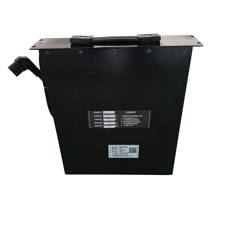 Custom Electric Forklift Lithium Battery 54.6V 24AH Lithium Ion Rechargeable Battery Pack