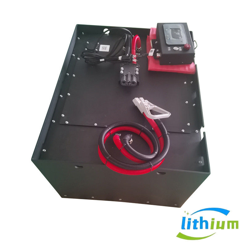 51.2V 346ah Lithium Iron Forklift Battery With Battery Storage Battery Charger 830X630X465mm