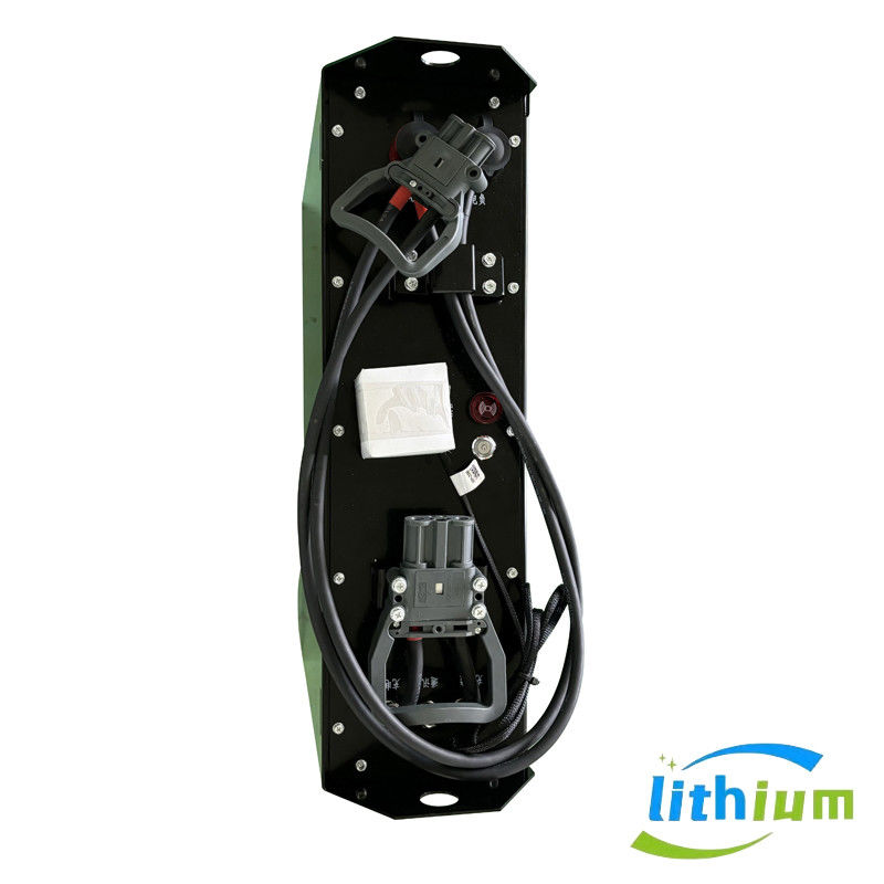 MCCB 25.6V Lithium Battery With Battery-Storage-Battery-Charger For Material Handling Equipment