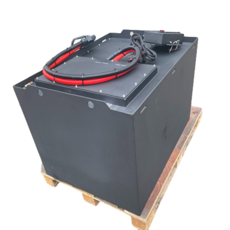 Lithium LiFePO4 Forklift Battery Pack With BMS Metal Box REMA And SB Plug