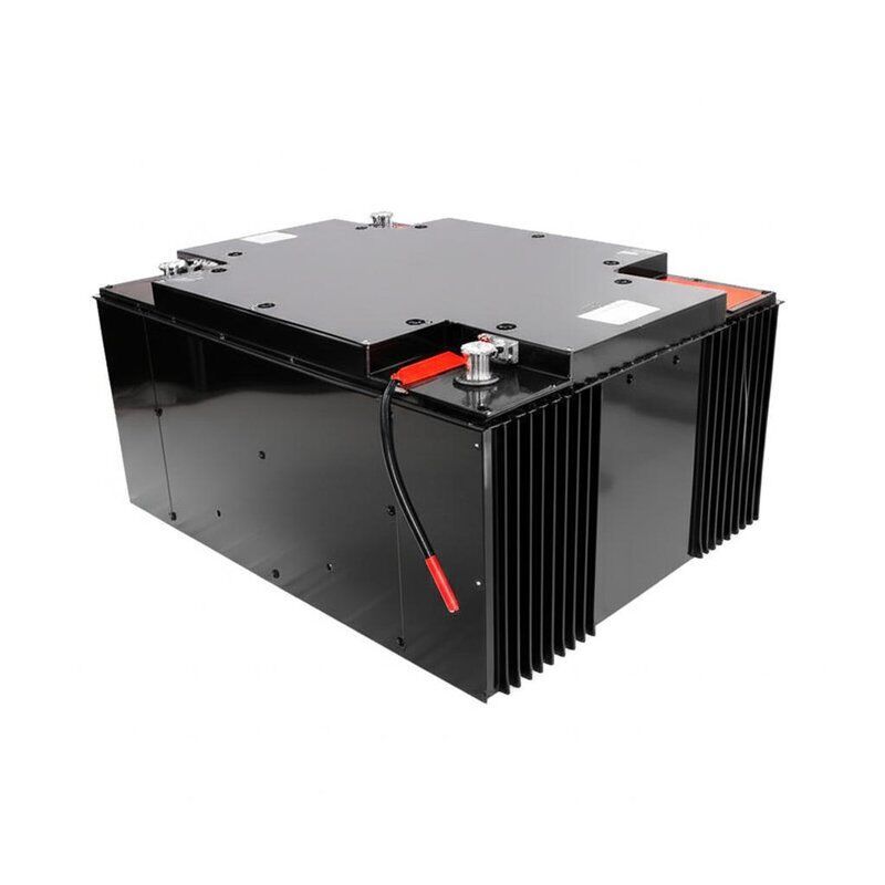 Black Electric Forklift Lithium Ion Battery Providing 2-3 Hours Discharge Time Power Supply for Warehouse and Industrial